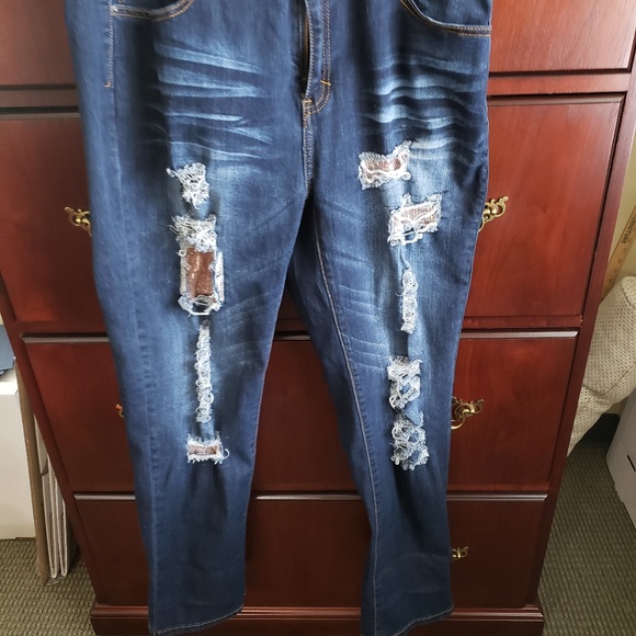 lucky & blessed jeans